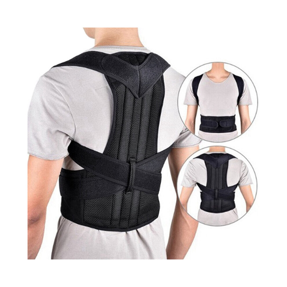 Adult Adjustable Humpback Sitting Body Posture Corrector Wellness Healthy Brace Back Belt Posture Corrector