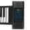KONIX PS61A Foldable Portable 61 Key Electronic Keyboard Roll Up Piano 2