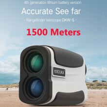 [FROM XIAOMI YOUPIN] DUKA DKW-S Rangefinder 1500M 6X Magnification HD View USB Rechargeable Laser Range Telescope For Hunting Camping Travel