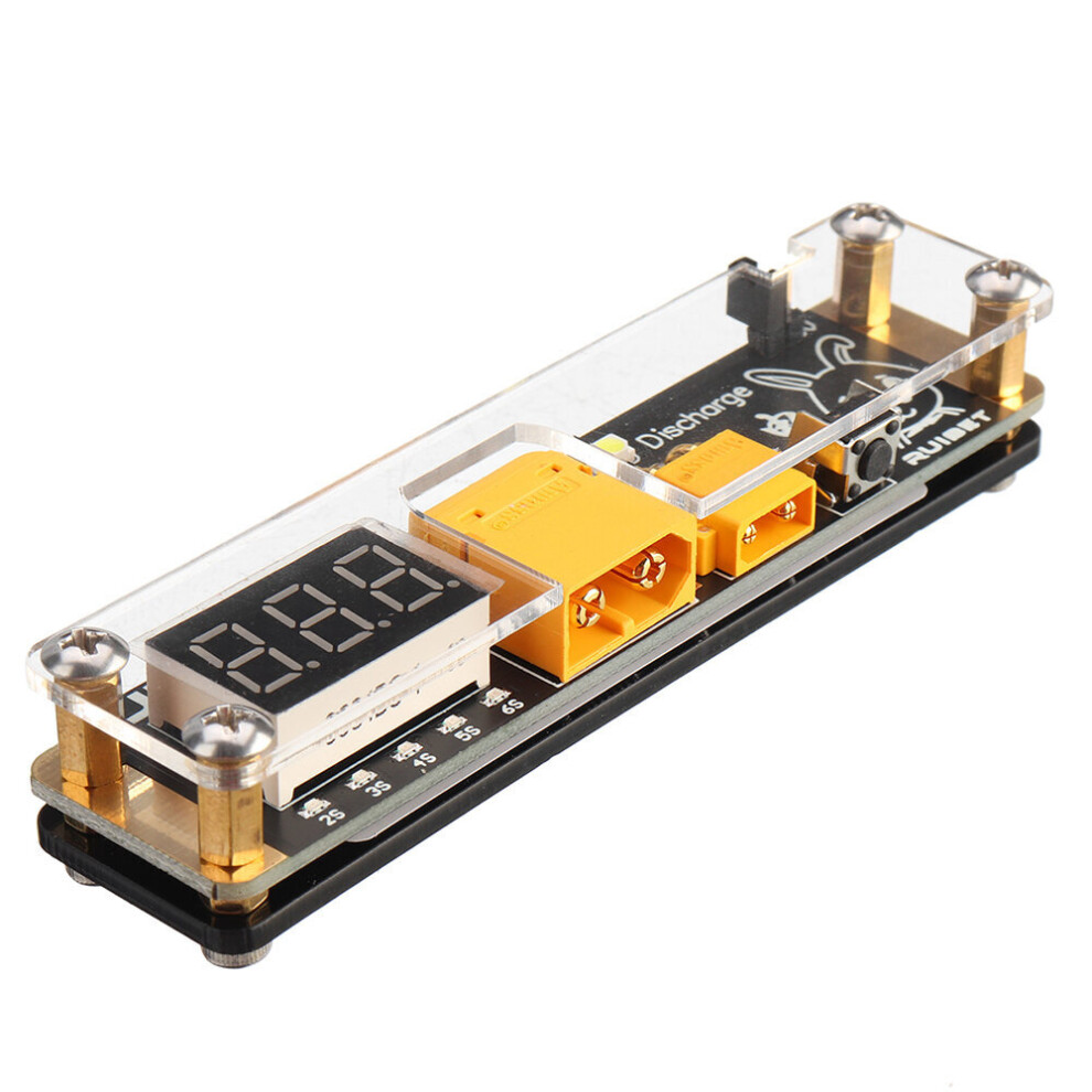 JHEMCU Lipo Battery Discharger Board XT30/XT60 Plug for 2S 3S 4S 5S 6S Lipo Battery