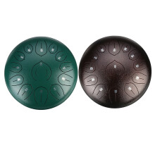 Handpan Drum 12 Inch 13 Tone Steel Tongue Drum Hand Pan Drum With Padded Drum Bag And A Pair Of Mallets Huedrum Yoga Meditation
