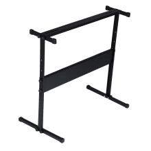 Adjustable Black Electronic Piano Stand Keyboard Instrument Support Holder Parts Accessories