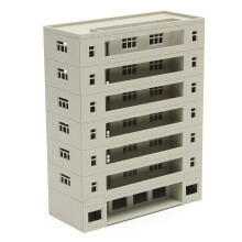 Models Railway Dormitory School Building Unpainted Scale 1:160 N HO FOR GUNDAM