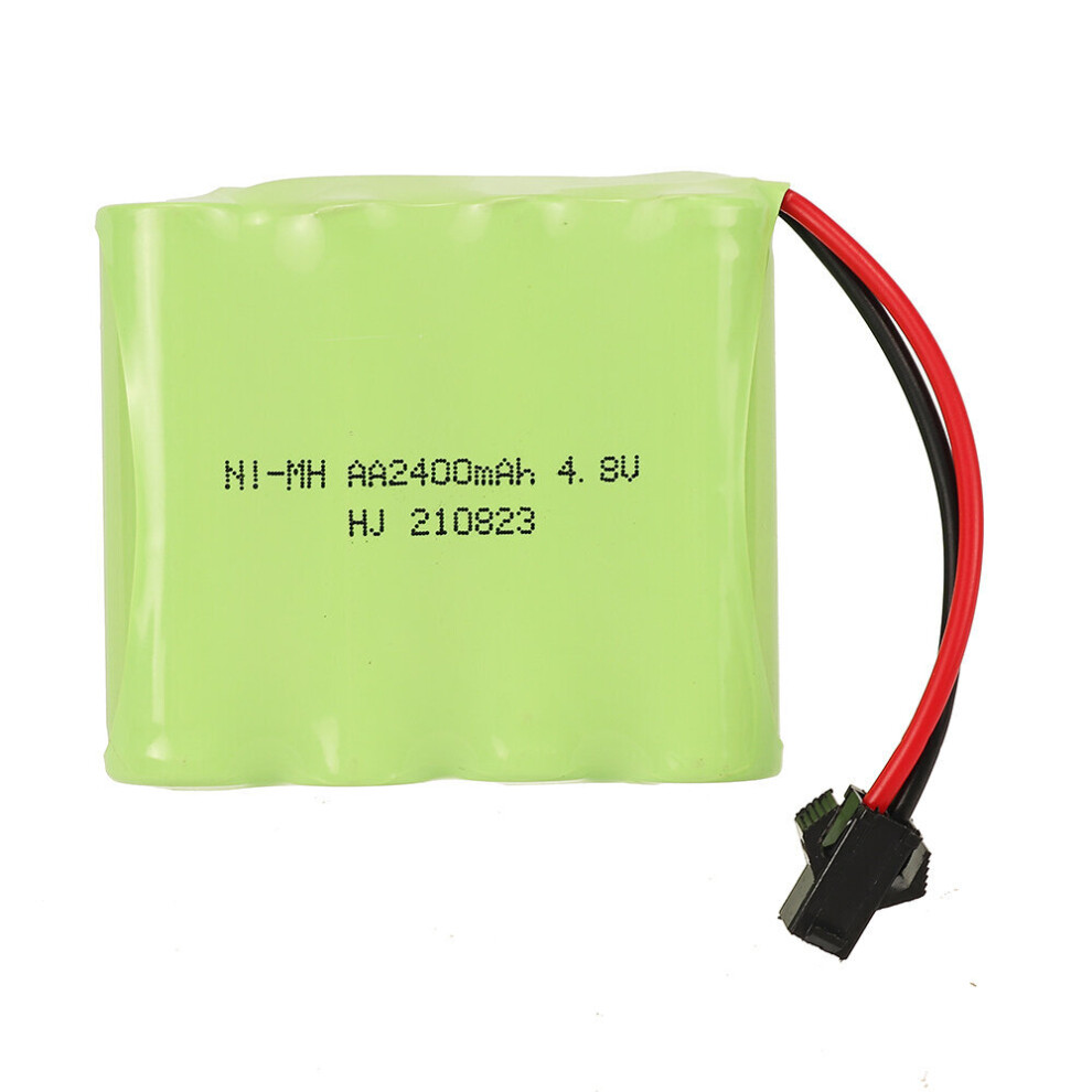 Hj 4.8V 2400Mah Aa Nimh Battery Jst/Sm Plug For Rc Car 6900085423944