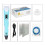 USB Printing Pen Upgraded Version 5V 2A With USB Cable With 3 Meters Long 1.75mm PLA Cable 1