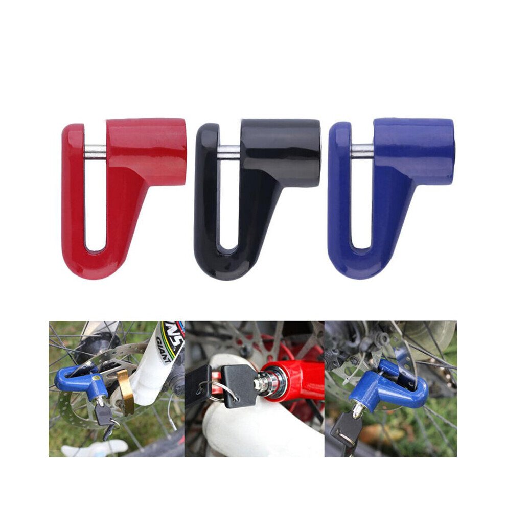 Bikight Anti-Theft Scooter Brake Disc Lock For Xiaomi Mijia M365 Electric Smart Scooter Motorcycle E Black/Blue/Yellow 6914216036187