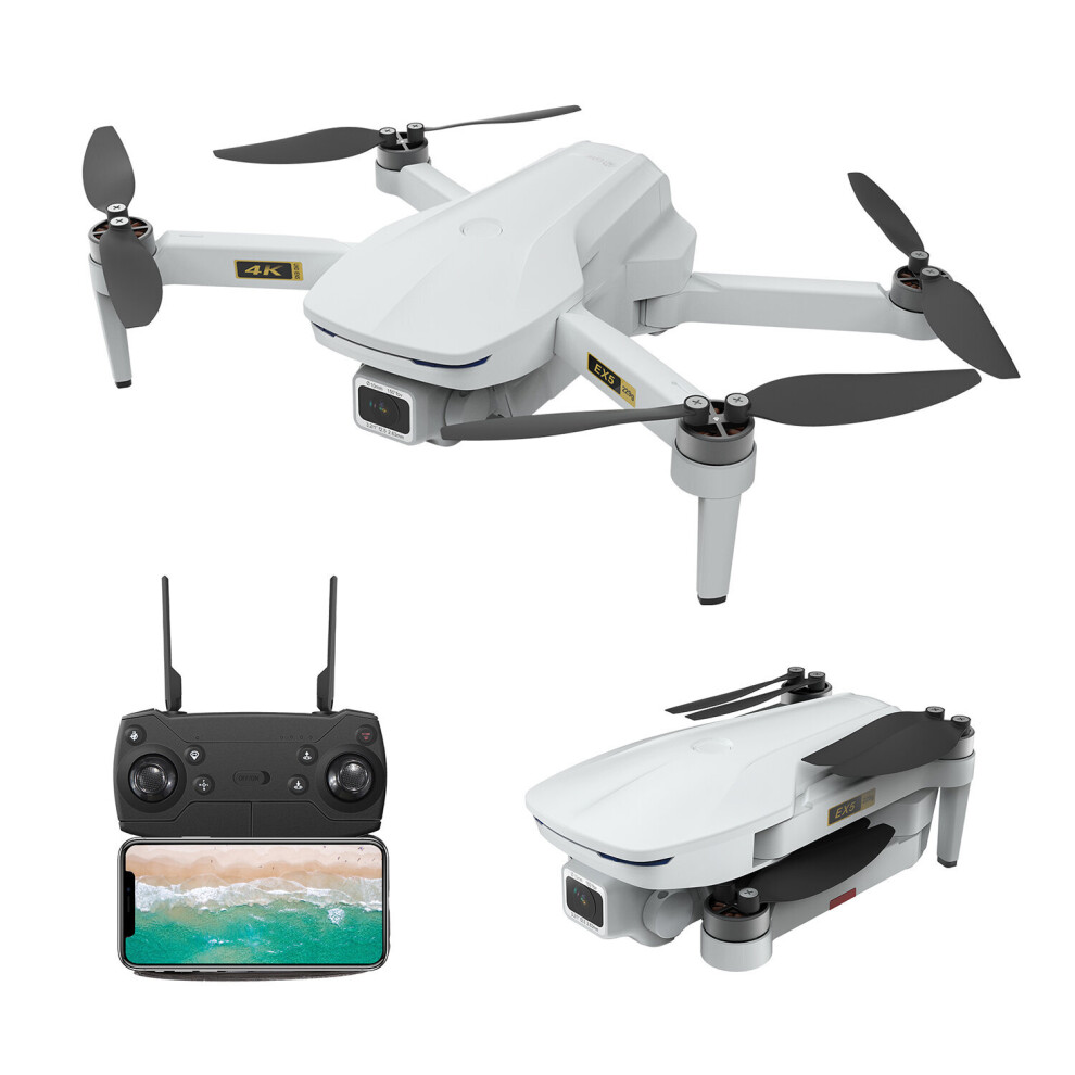 Eachine Ex5 5G Wifi 1Km Fpv Gps With 4K Hd Camera Servo Gimbal 30Mins Flight Time 229G Foldable Rc Drone Quadcopter Rtf 6900070910237