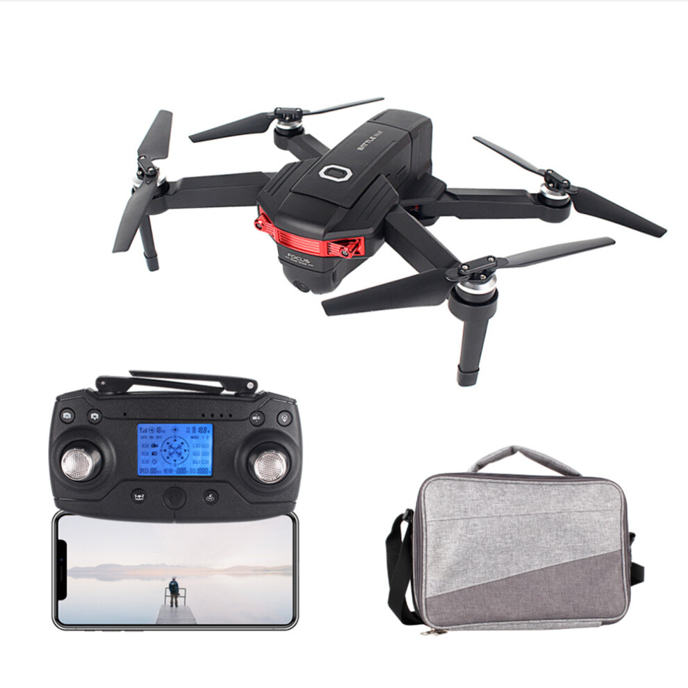 X46g-4K 5G Wifi Fpv Gps With 4K Wide Angle Dual Camera Brushless Foldable Rc Drone Quadcopter Rtf 791336710786