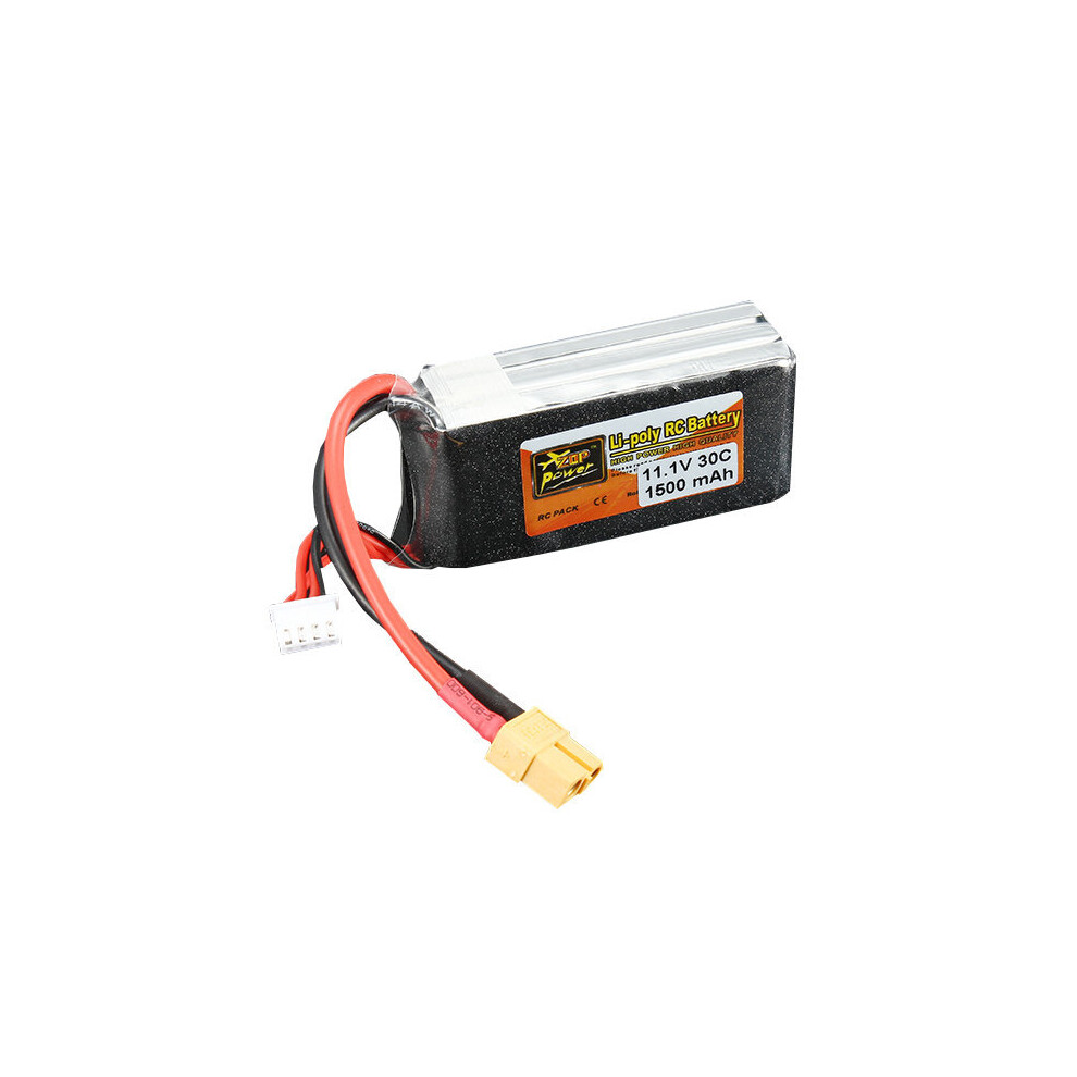Zop Power 11.1V 1500Mah 3S 30C Lipo Battery Xt60 Plug 6901250400531