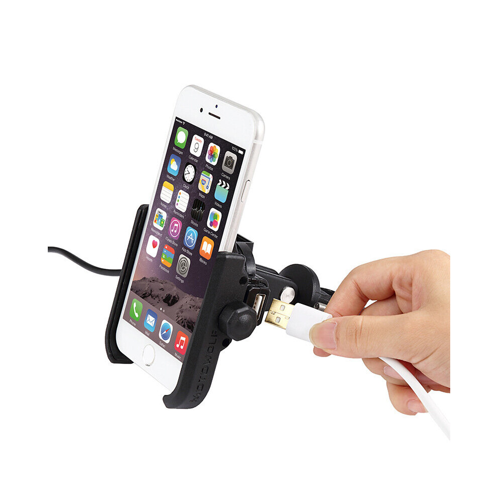 Bikight Rechargeable Universal Bike Bicycle Phone Holder For Iphone Xiaomi Mi 8 For Samsung Gps Black/Silver 6900349888205