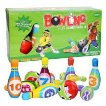 Bowling Balls Set PU Safe Fun Educational Toys Indoor Toys for Kids Gift