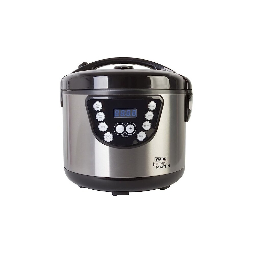 6-in-1 Functions, Steaming, Sautéing, Stewing, Slow Cooking, 24hr Delay Timer, 4L Ceramic Pot (feeds up to 4 people), Removable Cooking Pot