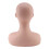 Professional Head Shoulder Exercise Bone Silicone Manikin For Makeup Extension Eyelash & Massage Exercise 4