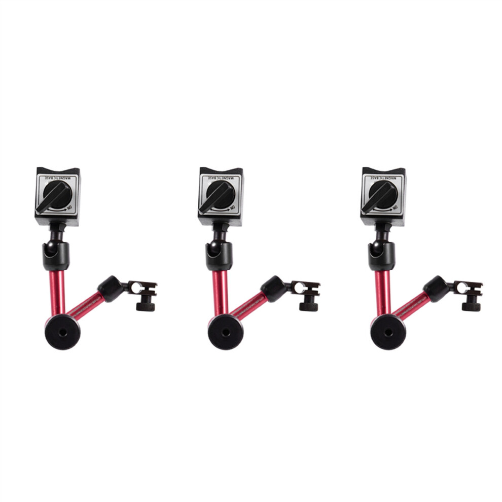 Photos - Other Hand Tools 3X Universal Dial Indicator On/Off Magnetic Base Stand Holder