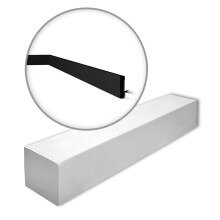 NMC FT2 BLACK-box WALLSTYL Skirting 1 Box 17 pieces | 34 m