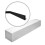 NMC FT2 BLACK-box WALLSTYL Skirting 1 Box 17 pieces | 34 m 1