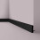 NMC FT2 BLACK WALLSTYL Skirting Panel moulding Frieze moulding black 2 m 1