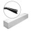 NMC IL11 BLACK-box WALLSTYL Skirting 1 Box 13 pieces | 26 m 1