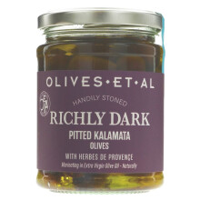 Olives Et Al Pitted Kalamata Black Olives 250g ( pack of 6 )