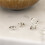 Daisy London Silver Daisy Bloom Huggie Earrings 2