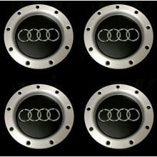 4X 147mm WHEEL CENTRE CAPS FOR AUDI RS4 TT STYLE TT A4 S4 8D0601165K