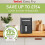 Tefal Tefal Easy Fry XXL 2in1 Digital Dual Air Fryer & Grill, 6.5L or 3.25L x2 Drawer Capacity, 8 Programs, Black 2