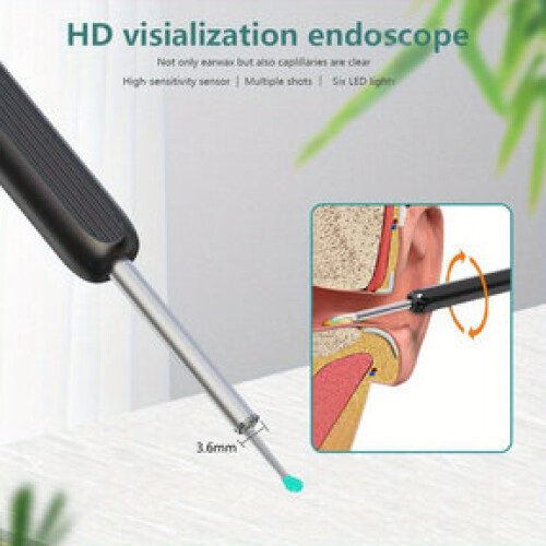 Irich Visual ear pick Ear Wax Removal with Light and Camera Ear Wax Cleaner 2