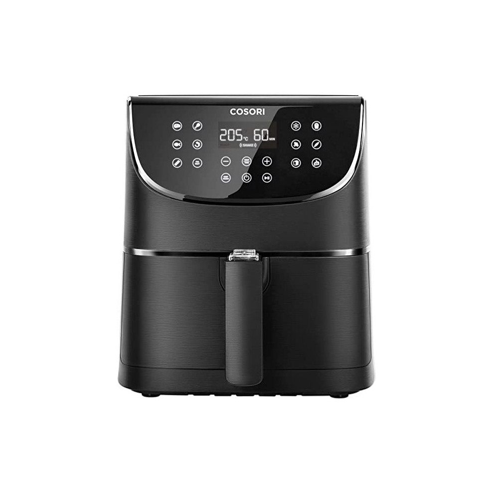 Cosori Air Fryers Oven, 5.5L Xxl Oil Free Air Fryer 1700W With Rapid Air Technology For Healthy Fast Cooking & 55% Energy-Saving, 11 Presets Black