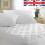(Double) Extra Deep 30CM Quilted Mattress Protector Topper Fitted Sheet Bed Cover All Size 4