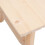 VidaXL (light brown, table) vidaXL Side Table End Table Wooden Sofa Couch Coffee Table Solid Wood Spruce 6
