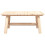 VidaXL (light brown, table) vidaXL Side Table End Table Wooden Sofa Couch Coffee Table Solid Wood Spruce 4