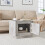 VidaXL (concrete grey) vidaXL Coffee Table Dining Table Accent SIde Tea End Table Engineered Wood 4