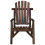 VidaXL (dark brown, chair) vidaXL Side Table End Table Wooden Sofa Couch Coffee Table Solid Wood Spruce 5