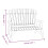 VidaXL (dark brown, bench) vidaXL Side Table End Table Wooden Sofa Couch Coffee Table Solid Wood Spruce 7