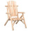 VidaXL (light brown, chair) vidaXL Side Table End Table Wooden Sofa Couch Coffee Table Solid Wood Spruce 3