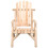 VidaXL (light brown, chair) vidaXL Side Table End Table Wooden Sofa Couch Coffee Table Solid Wood Spruce 4