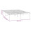 VidaXL vidaXL Bettgestell Metall Schwarz 150x200 cm 5