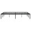 VidaXL vidaXL Bettgestell Metall Schwarz 150x200 cm 7