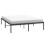 VidaXL vidaXL Bettgestell Metall Schwarz 150x200 cm 4