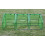 VidaXL Garden Greenhouse PVC Cover Walk in Green Shade Plant Hot House Storage 0.9x2.4m 3