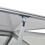 VidaXL Reinforced Aluminium Greenhouse with Base Frame 6.05 m2 5