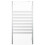 VidaXL vidaXL Bath Enclosure 68cm Tempered Glass Stripe Bathroom Shower Screen Panel 6