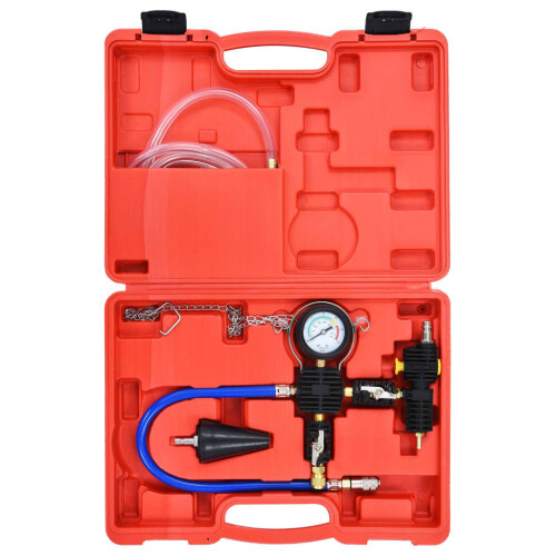 vidaXL Cooling System Vacuum Purge and Refill Kit Universal Fit Garage Tool 2