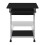 VidaXL vidaXL Compact Computer Desk with Pull-out Keyboard Tray Black Office Stand 2