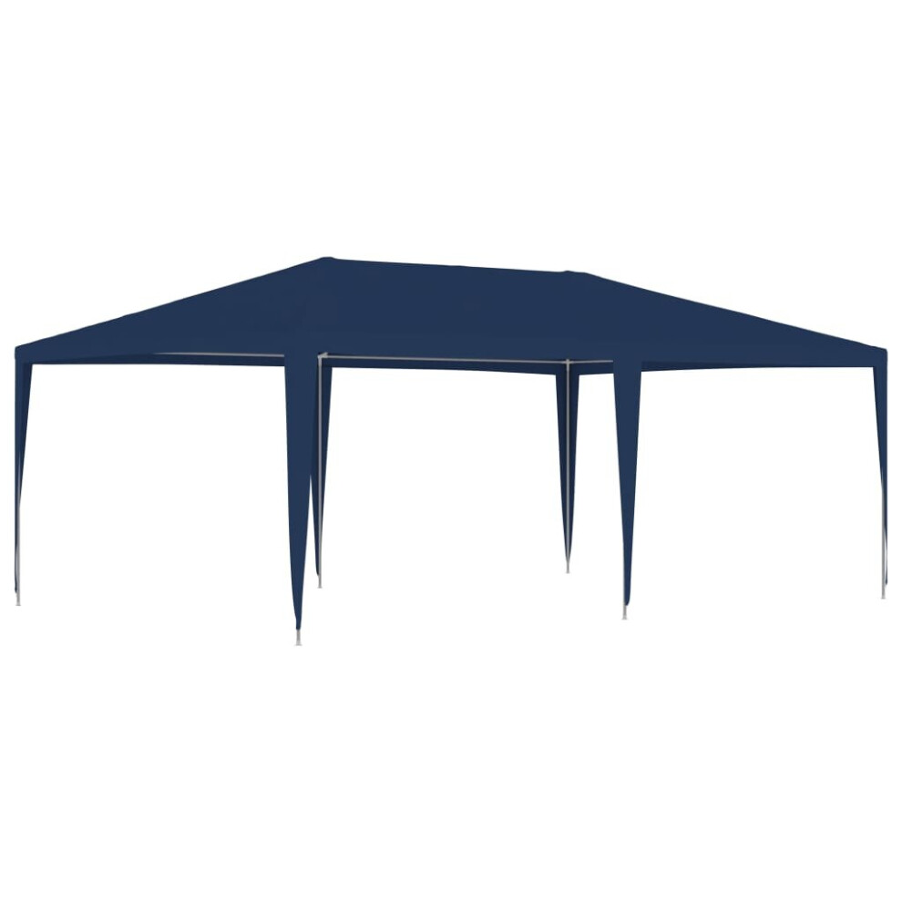 vidaXL Party Tent 6m Blue Outdoor Garden Canopy Gazebo Pavilions Marquees
