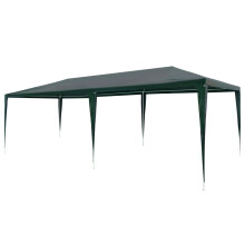 vidaXL Party Tent 3x6m PE Green Outdoor Patio Gazebo Marquee Canopy Shade