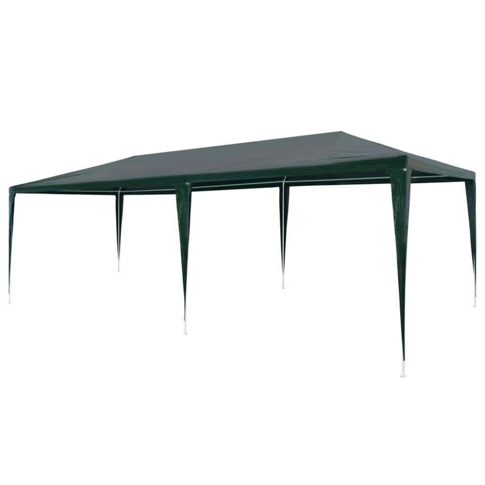 vidaXL Party Tent 3x6m PE Green Outdoor Patio Gazebo Marquee Canopy Shade