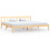 VidaXL vidaXL Solid Pine Wood Bed Frame 180x200 cm – Super King Size 810097 1