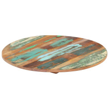 vidaXL Round Table Top Coffee Table Top Dining Table Top Solid Reclaimed Wood