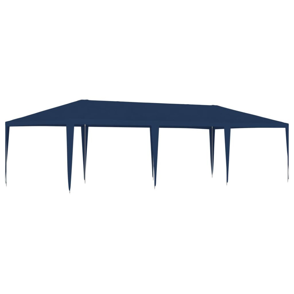 Vidaxl Party Tent 9M Outdoor Garden Canopy Gazebo Pavilions Marquees Blue